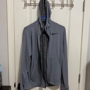 Nike Gray Dri-FIT Sweatshirt